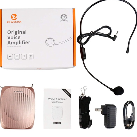 NWOT ZOWEETEK Voice Amplifier Microphone Headset - Picture 10 of 10